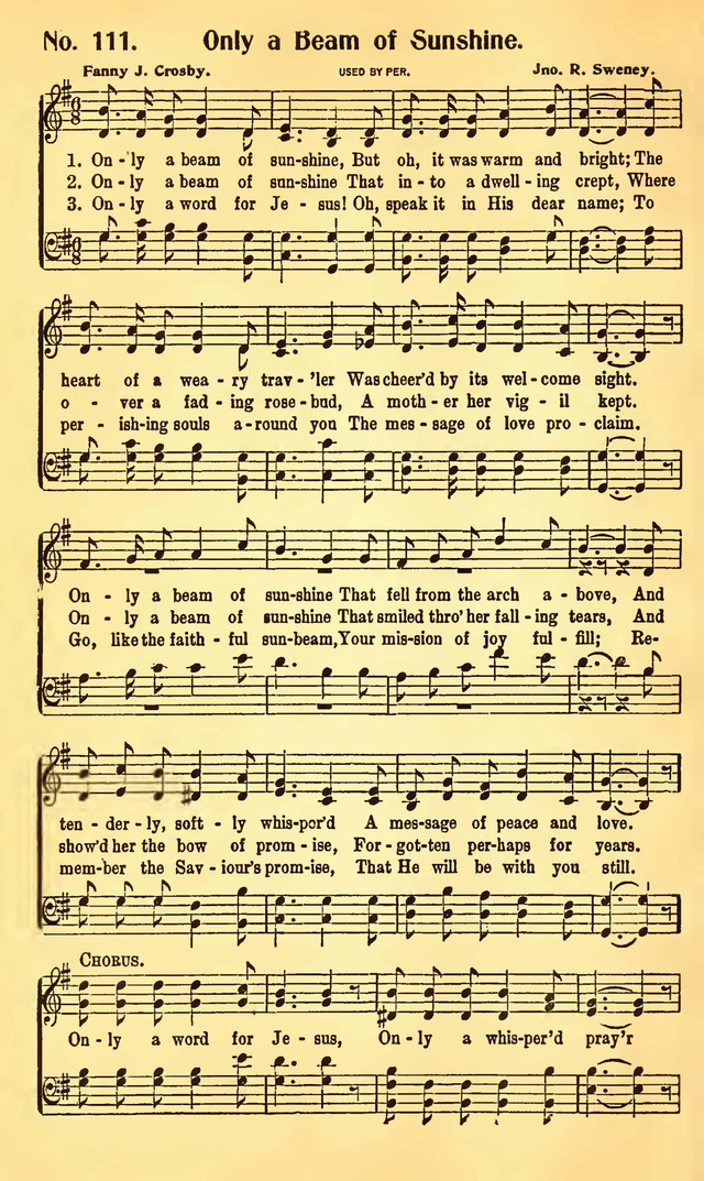 Great Revival Hymns No. 2 page 112