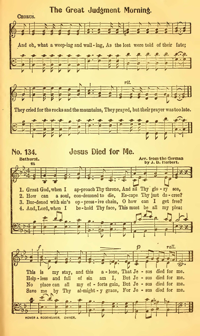 Great Revival Hymns No. 2 page 135