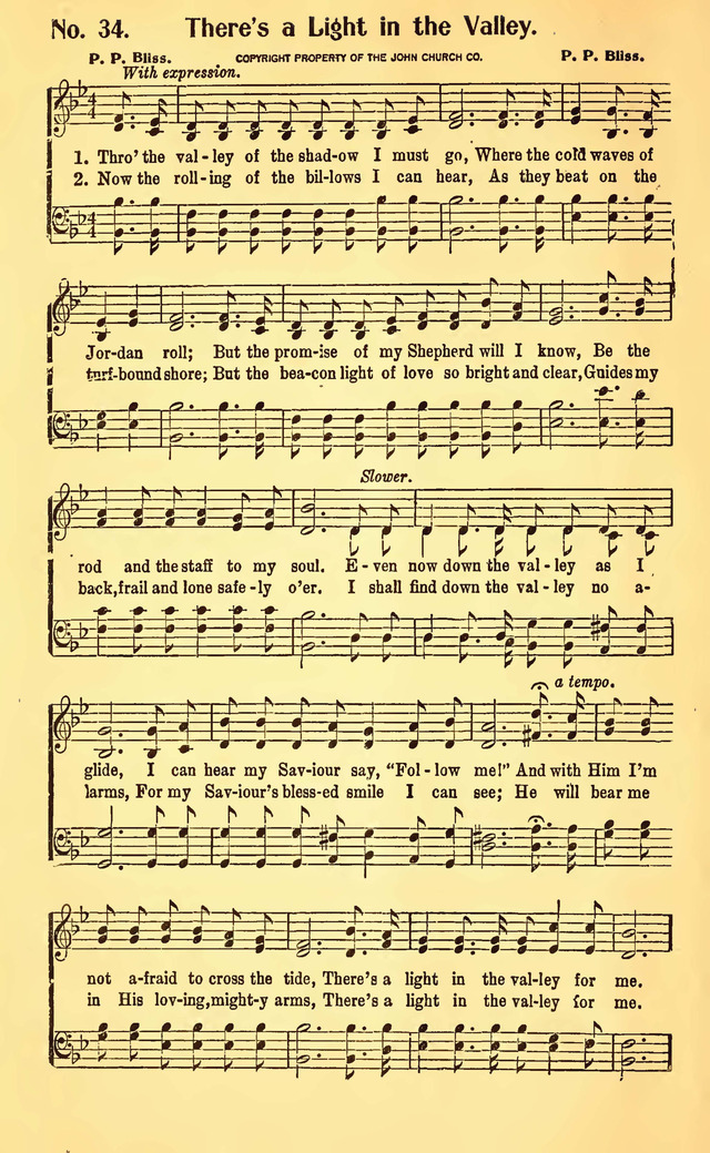 Great Revival Hymns No. 2 page 34