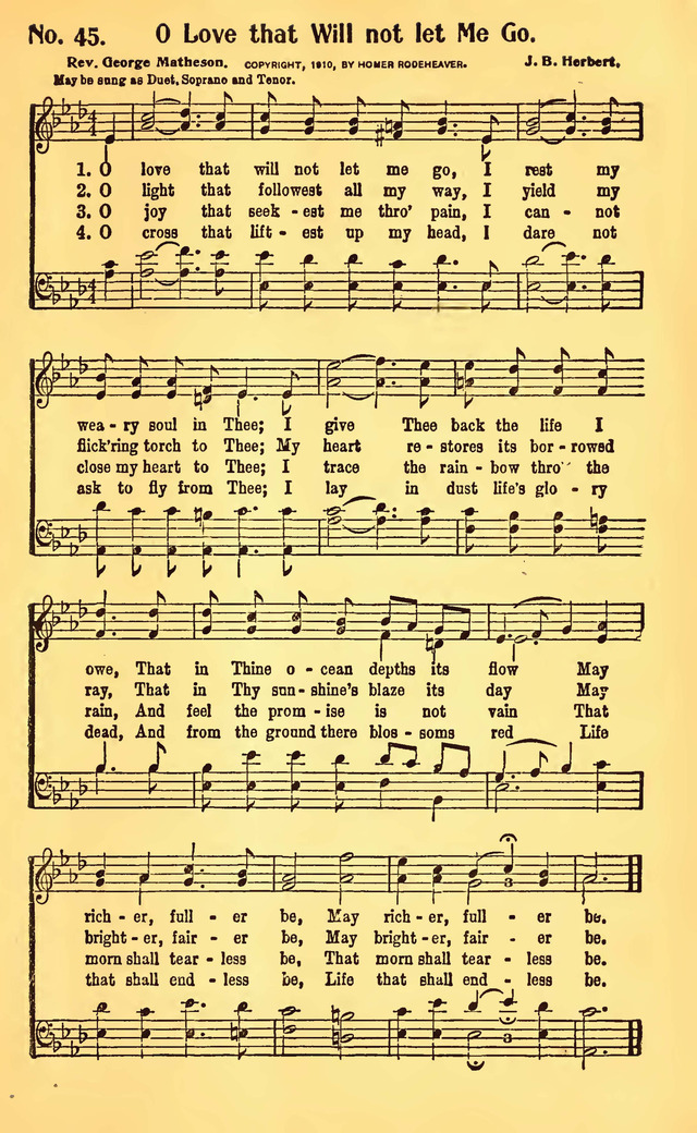 Great Revival Hymns No. 2 page 45