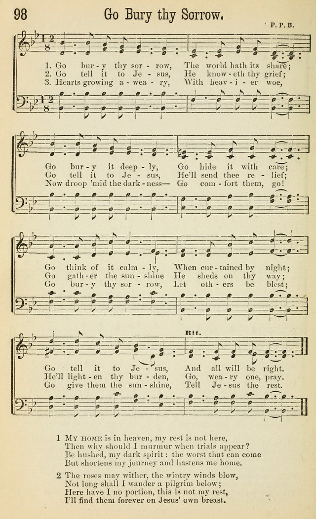 Gospel Songs: a choice collection of hymns and tune, new and old, for gospel meetings, prayer meetings, Sunday schools, etc. page 103