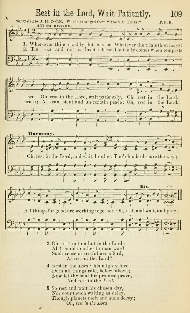 Gospel Songs: a choice collection of hymns and tune, new and old, for gospel meetings, prayer meetings, Sunday schools, etc. page 114