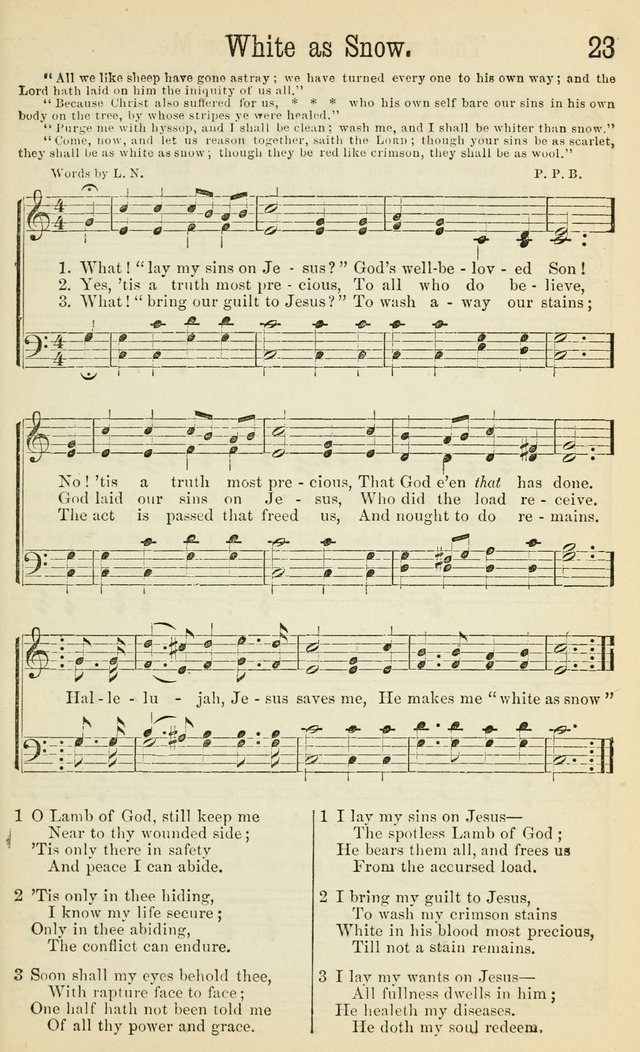 Gospel Songs: a choice collection of hymns and tune, new and old, for gospel meetings, prayer meetings, Sunday schools, etc. page 28