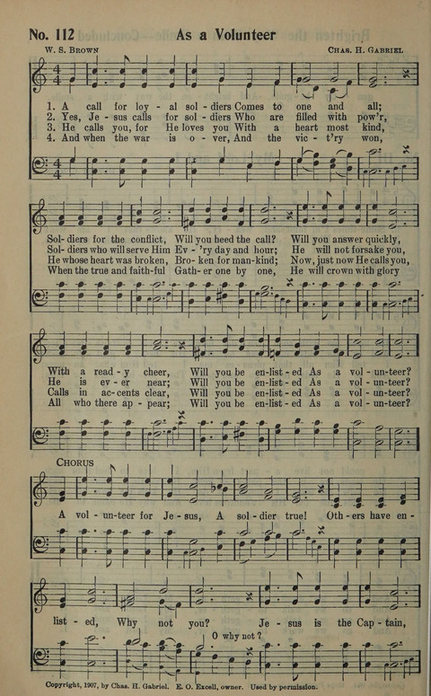 The Gospel in Song: as used in the Anderson Gospel Crusades page 116
