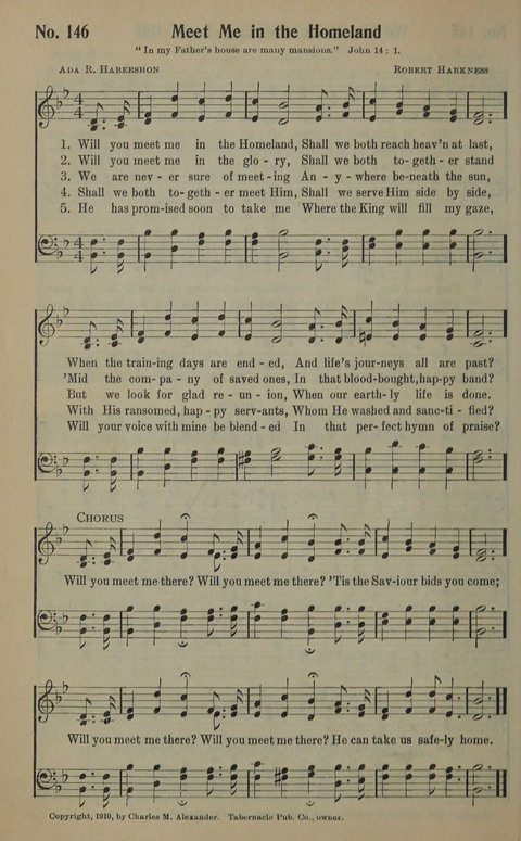 The Gospel in Song: as used in the Anderson Gospel Crusades page 150