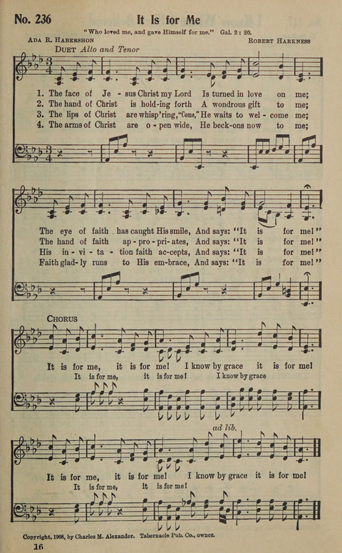 The Gospel in Song: as used in the Anderson Gospel Crusades page 243