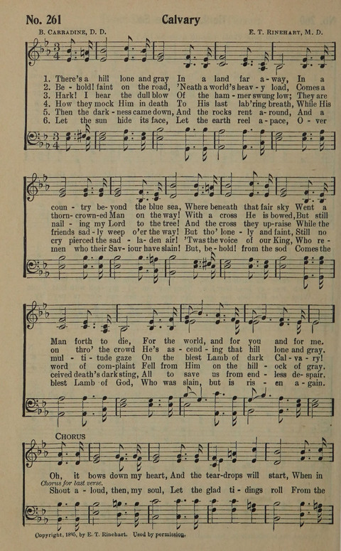 The Gospel in Song: as used in the Anderson Gospel Crusades page 268