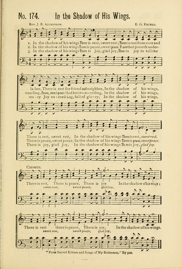 The Gospel in Song: combining "Sing the Gospel", "Echoes of Eden", and Other Selected Songs and Solos for the Sunday school page 153