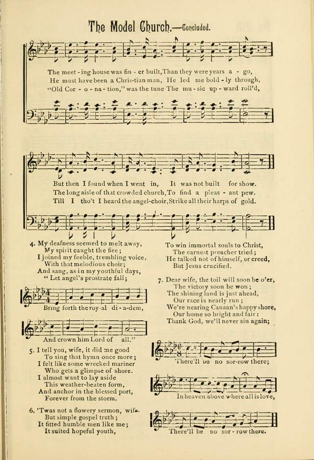 The Gospel in Song: combining "Sing the Gospel", "Echoes of Eden", and Other Selected Songs and Solos for the Sunday school page 195