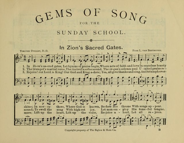 Gems of Song: for the Sunday School page 8
