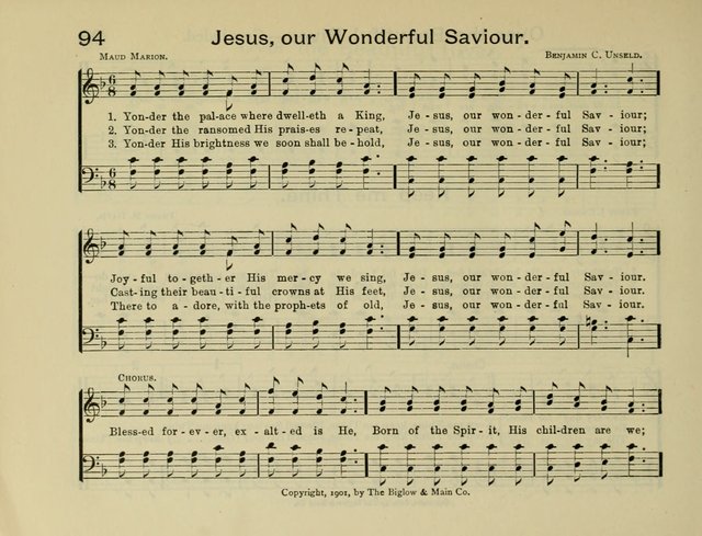 Gems of Song: for the Sunday School page 99
