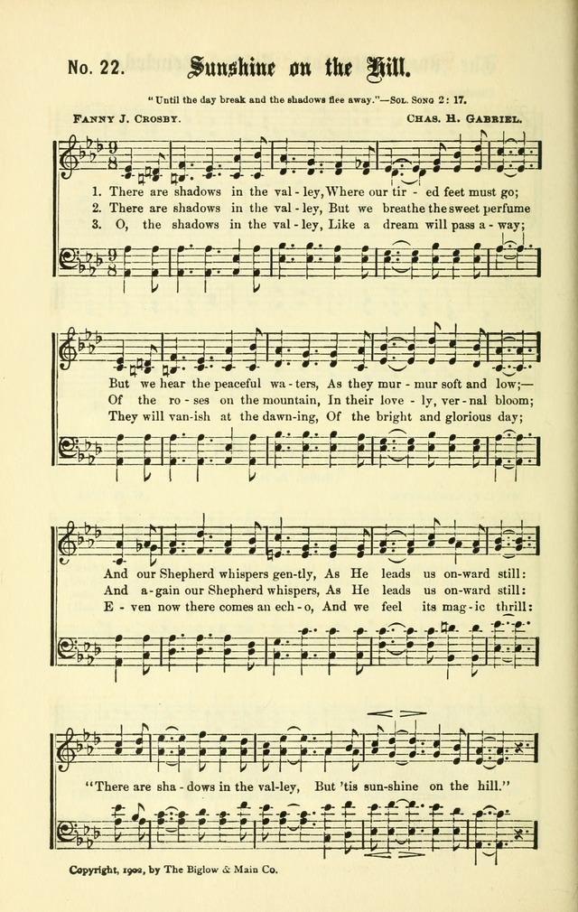 Gospel Songs: for use in Church and Evangelistic meetings page 29