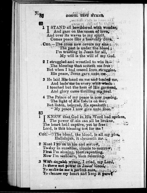Gospel Tent Hymns page 59