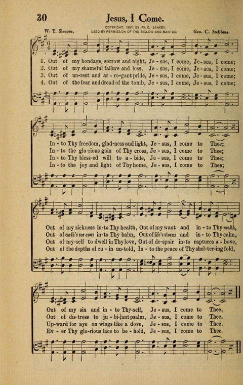 Great Tabernacle Hymns page 30