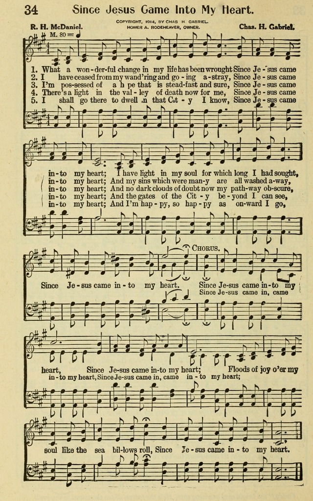 Glad Tidings in Song page 34