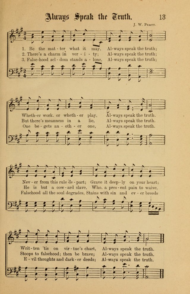 Good Will: A collection of New Music for Sabbath Schools and Gospel Meetings (Enlarged) page 11