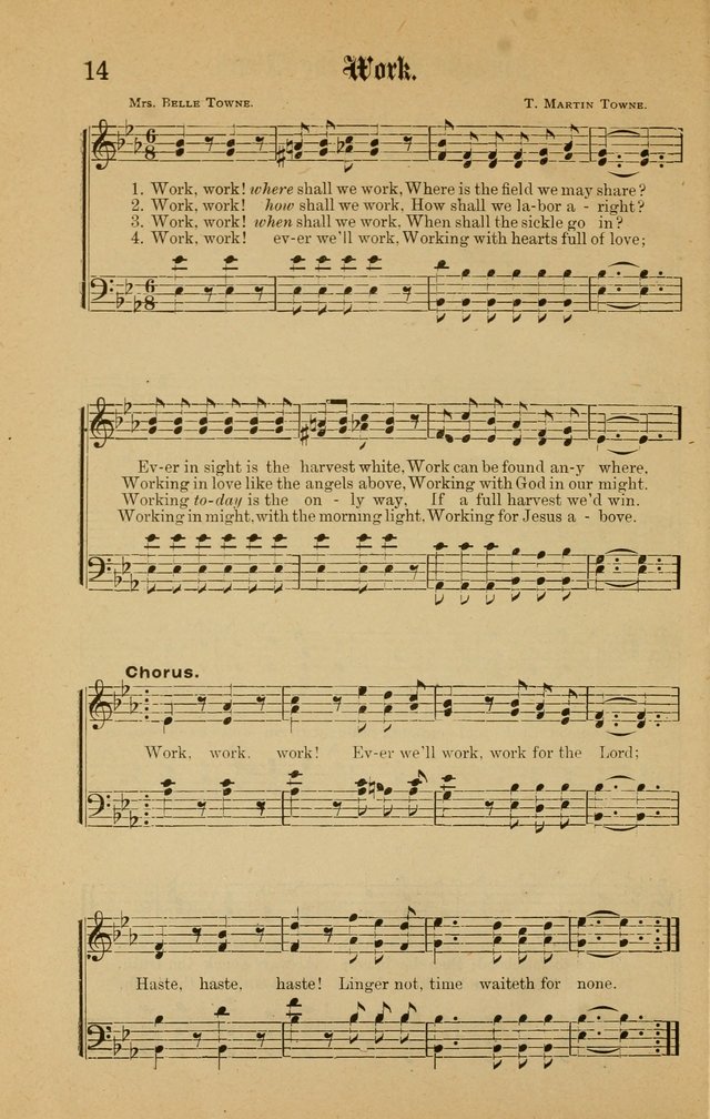 Good Will: A collection of New Music for Sabbath Schools and Gospel Meetings (Enlarged) page 12