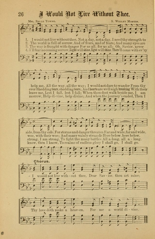 Good Will: A collection of New Music for Sabbath Schools and Gospel Meetings (Enlarged) page 24