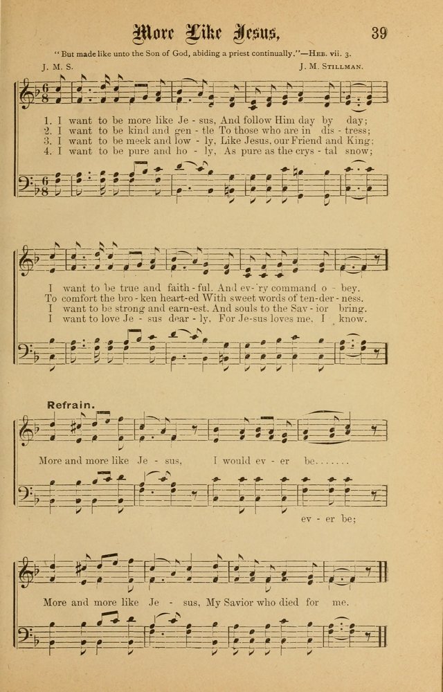 Good Will: A collection of New Music for Sabbath Schools and Gospel Meetings (Enlarged) page 37