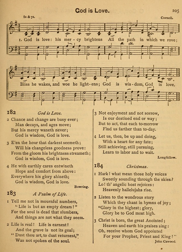 Good-Will Songs: a Compilation of Hymns and Tunes page 106