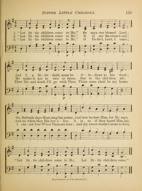 The Hosanna: a book of hymns, songs, chants, and anthems for children page 155