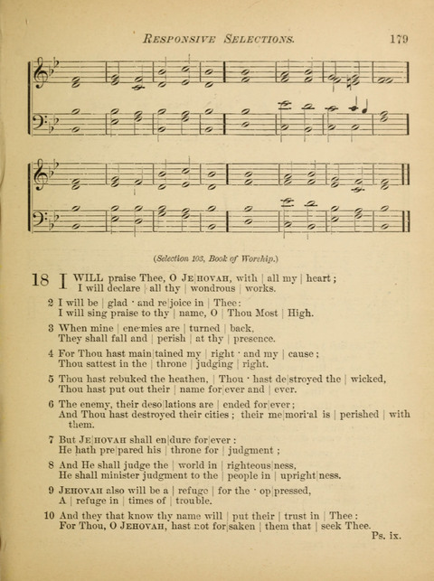 The Hosanna: a book of hymns, songs, chants, and anthems for children page 179