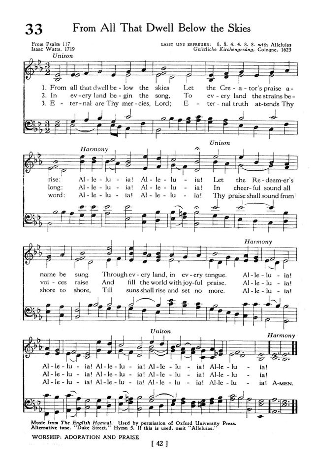 The Hymnbook page 42