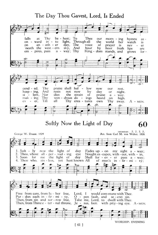The Hymnbook page 61