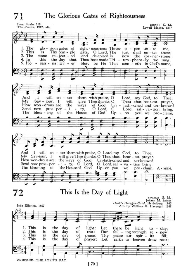 The Hymnbook page 70