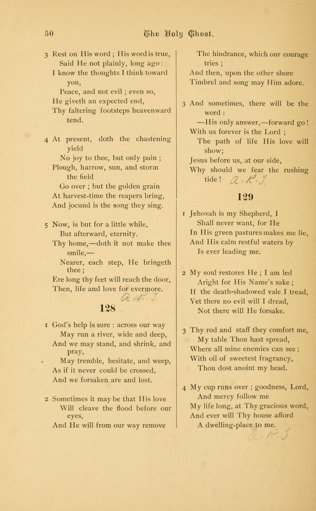 Hymnal page 50