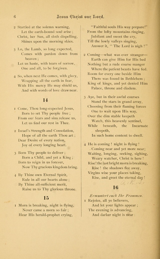 Hymnal page 6