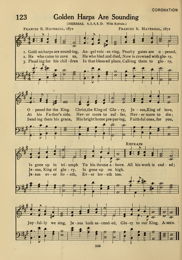Hymnal for American Youth page 105