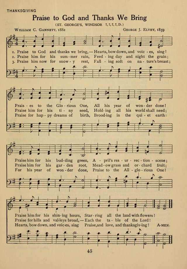 Hymnal for American Youth page 300
