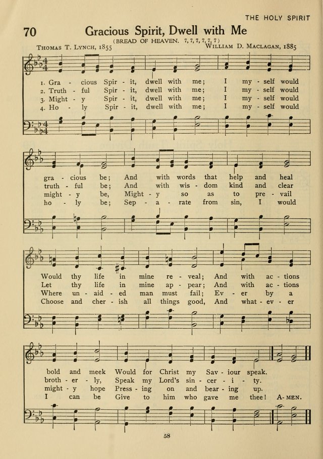 Hymnal for American Youth page 59