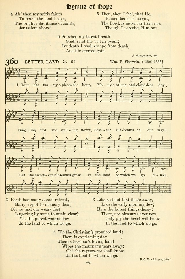 Hymns for the Church page 268