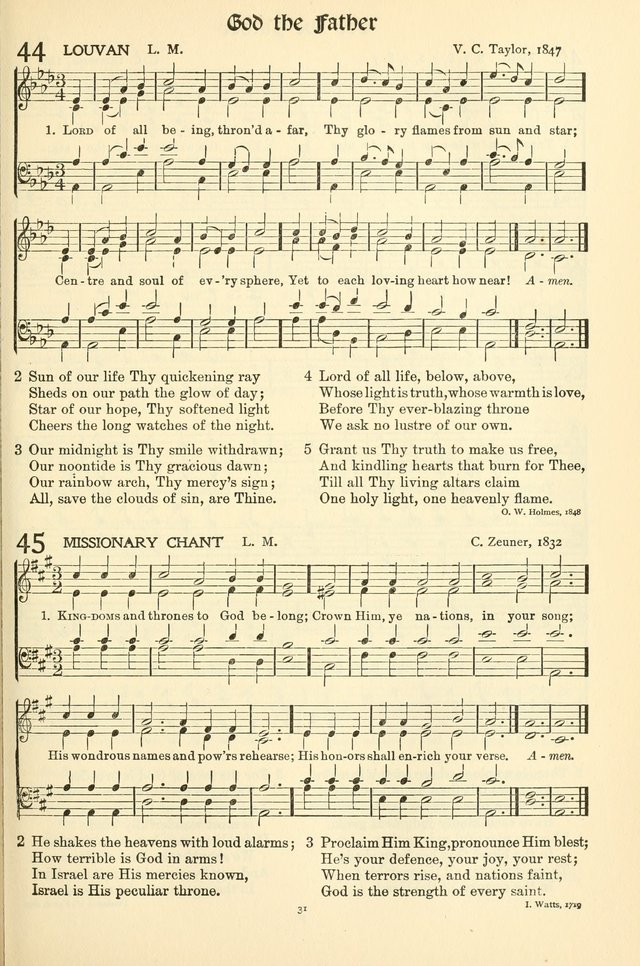 Hymns for the Church page 34