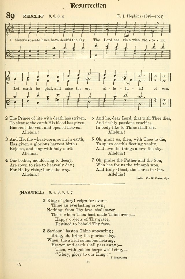 Hymns for the Church page 68