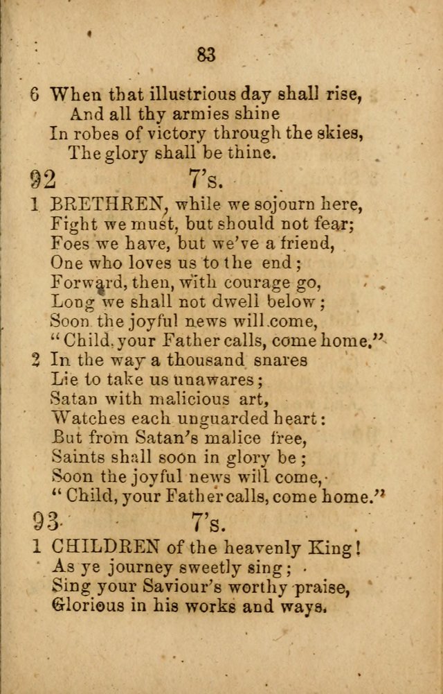 Hymns for the Camp. (3rd ed. rev. and enl.) page 85