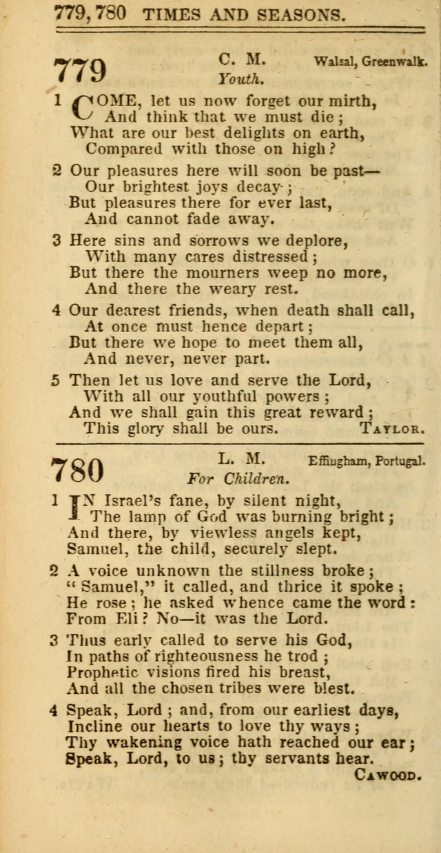 Hymns for Christian Melody page 418