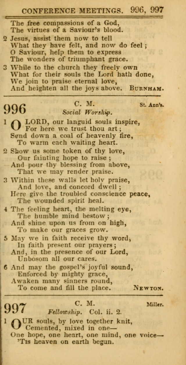 Hymns for Christian Melody page 535