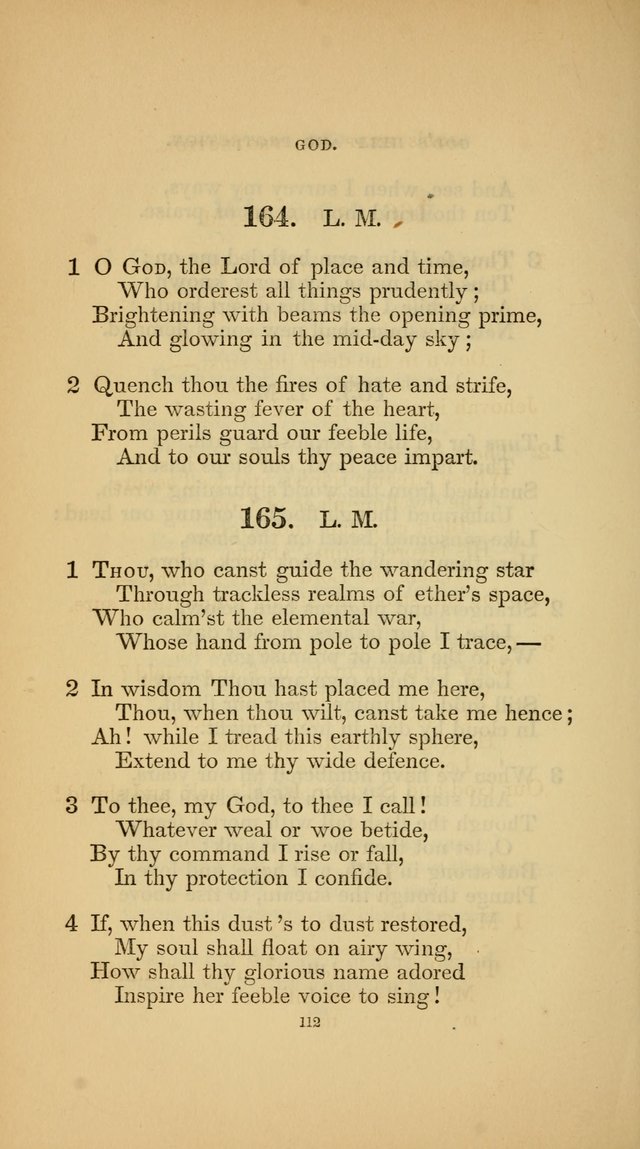 Hymns for the Church of Christ (3rd thousand) page 112