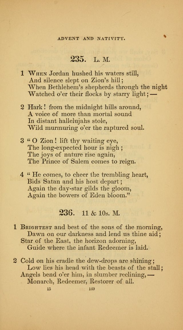 Hymns for the Church of Christ (3rd thousand) page 169