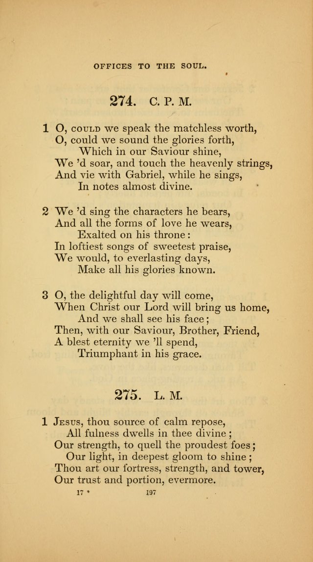 Hymns for the Church of Christ (3rd thousand) page 197