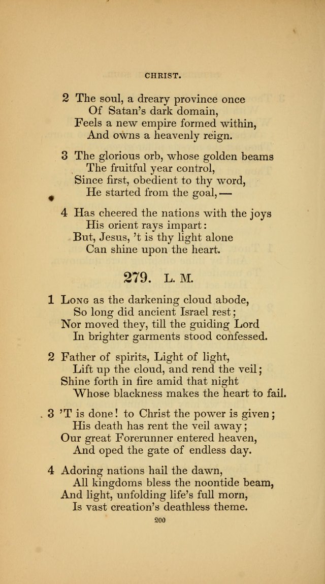 Hymns for the Church of Christ (3rd thousand) page 200