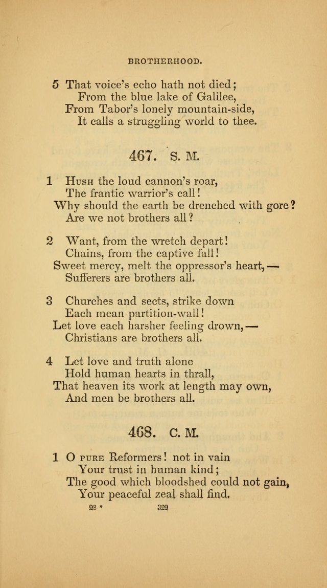 Hymns for the Church of Christ (3rd thousand) page 329