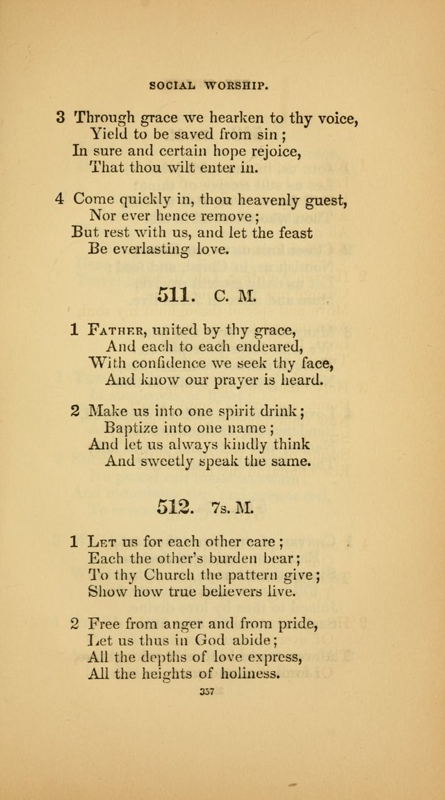 Hymns for the Church of Christ (3rd thousand) page 357