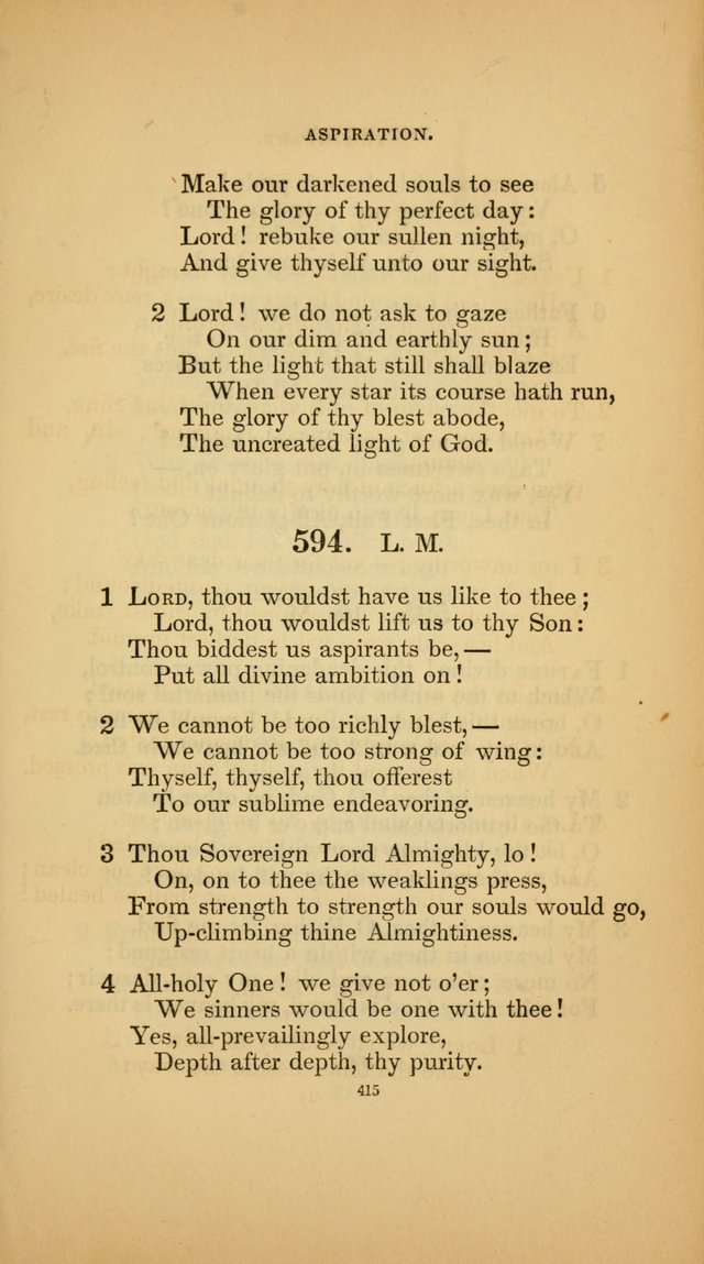 Hymns for the Church of Christ (3rd thousand) page 415