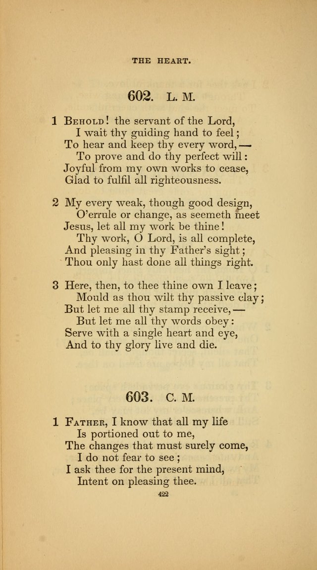 Hymns for the Church of Christ (3rd thousand) page 422