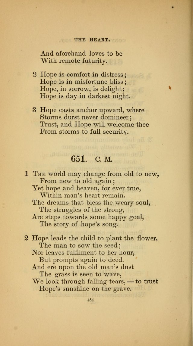 Hymns for the Church of Christ (3rd thousand) page 454