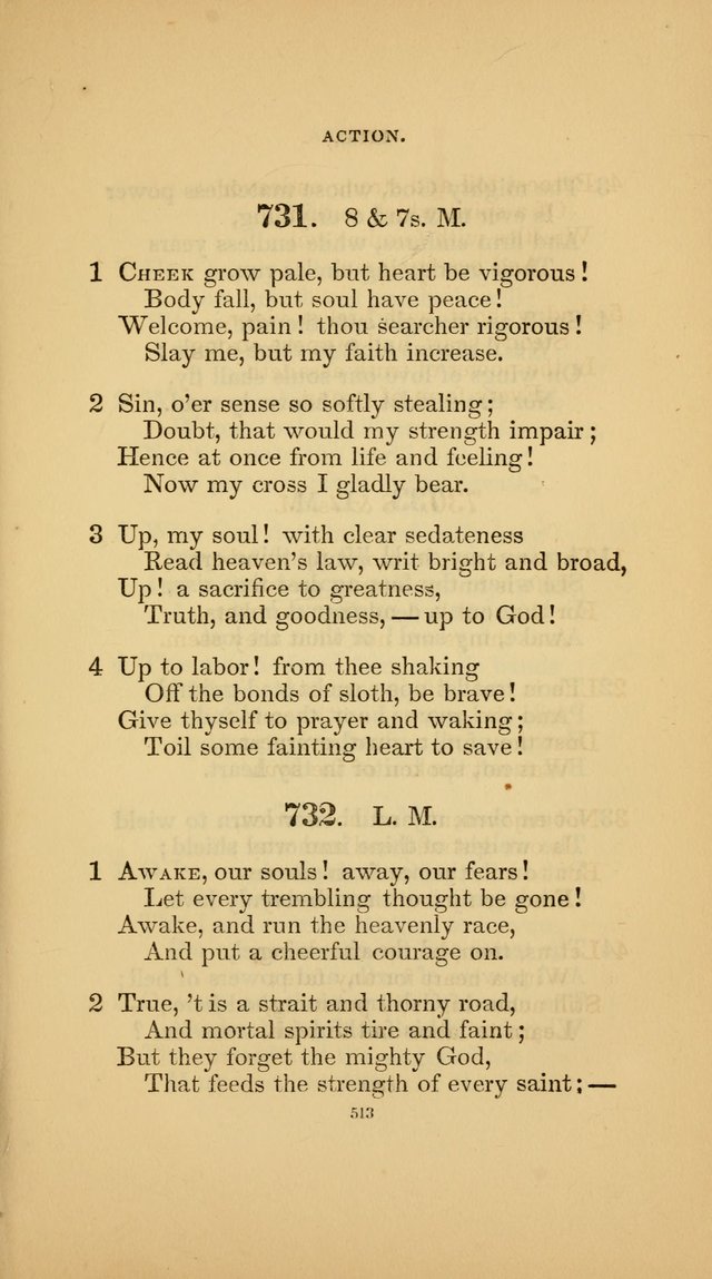 Hymns for the Church of Christ (3rd thousand) page 513